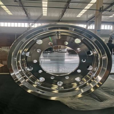 22x8.25 helle Oberfläche, maßgeschneiderte geschmiedete Radfelge für Alcoa-Aluminium-Lkw-Räder